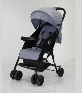 Cochecito de Bebé Ligero y Portátil, Plegable, de Lino y Aleación, con Ruedas de EVA, Autoestable, de Plástico - Product Image 3