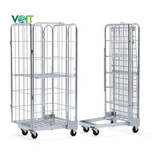 स्मार्ट और बहुमुखी अंतरिक्ष-कुशल डिजाइन 4 पक्षीय नेस्टेबल रोल ट्रॉली - Product Image 1