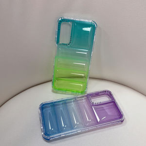 Para Reno 11F 12pro 5G 12 a prueba de golpes 360 color degradado TPU <span class=keywords><strong>PC</strong></span> dura buena funda protectora para teléfono - Product Image 1