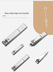 2025 toptan paslanmaz çelik manikür ve pedikür seti 20 adet tırnak araçları dahil Clippers - Product Image 6