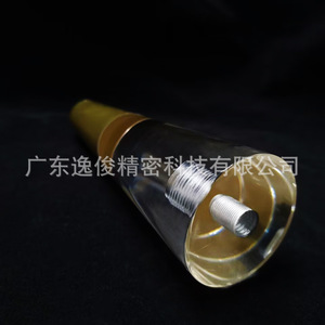 Transparent Acrylic <b>Sofa</b> Legs <b>Gold</b> Tone Heavy Duty Modern Minimalist Luxury Living Room Furniture Legs - Product Image 2