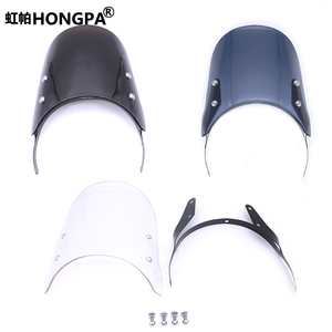 Moto 7.5 "parabrezza carenatura faro per <span class=keywords><strong>Royal</strong></span> <span class=keywords><strong>Enfield</strong></span> Classic 500cc Stealth Black Desert Blue Squadron Custom - Product Image 2