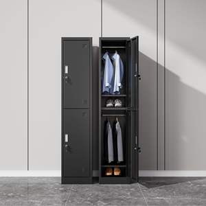 ตู้เก็บของเหล็กแบบตั้งพื้น รุ่น Dmg-3 ประตูเดียว ทรงสี่เหลี่ยมผืนผ้า ดีไซน์เรียบง่าย สำหรับใช้ในสำนักงาน ยิม ห้องน้ำ - Product Image 5