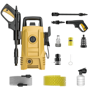 Máy rửa xe mini cầm tay 12V 1500W, áp suất cao, điện, nhựa - Product Image 1