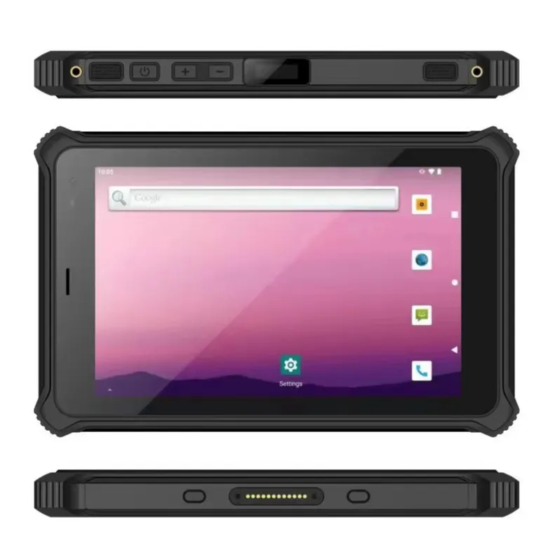 OEM 8 inch công nghiệp gồ ghề Android 10 Máy Tính Bảng PC Android gồ ghề IP67 máy tính bảng không thấm nước PC gồ ghề cầm tay NFC 4G