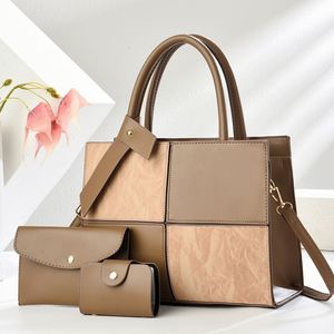 Conjuntos de Moda 3 en 1 para Mujer, Bolsos de Mano Casuales Grandes con Dos Asas de Hombro, Bolsos Tipo Satchel, Bolsos de Mano con Asa Superior - Product Image 4