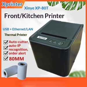 Xprinter XP-80T 80 毫米热敏收据打印机，带自动切纸功能，适用于餐厅厨房和零售店收银台 - Product Image 3