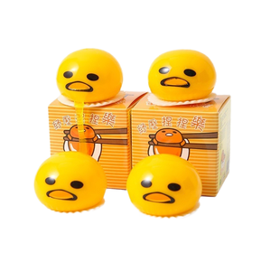 En Stock Broma Fidgety Descompresión Juguete Nuevo Interesante Autismo-Friendly Gadgets Vomitado Yema de Huevo Vomitando Bola Juguete Niños - Product Image 1