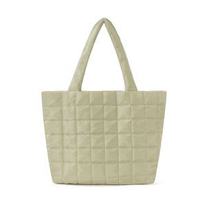 Soft Women's Lightweight Oversize <b>Quilted</b> Fluffy Puffer Bag <b>Winter</b> Padded Storage with Custom Logo - Product Image 2
