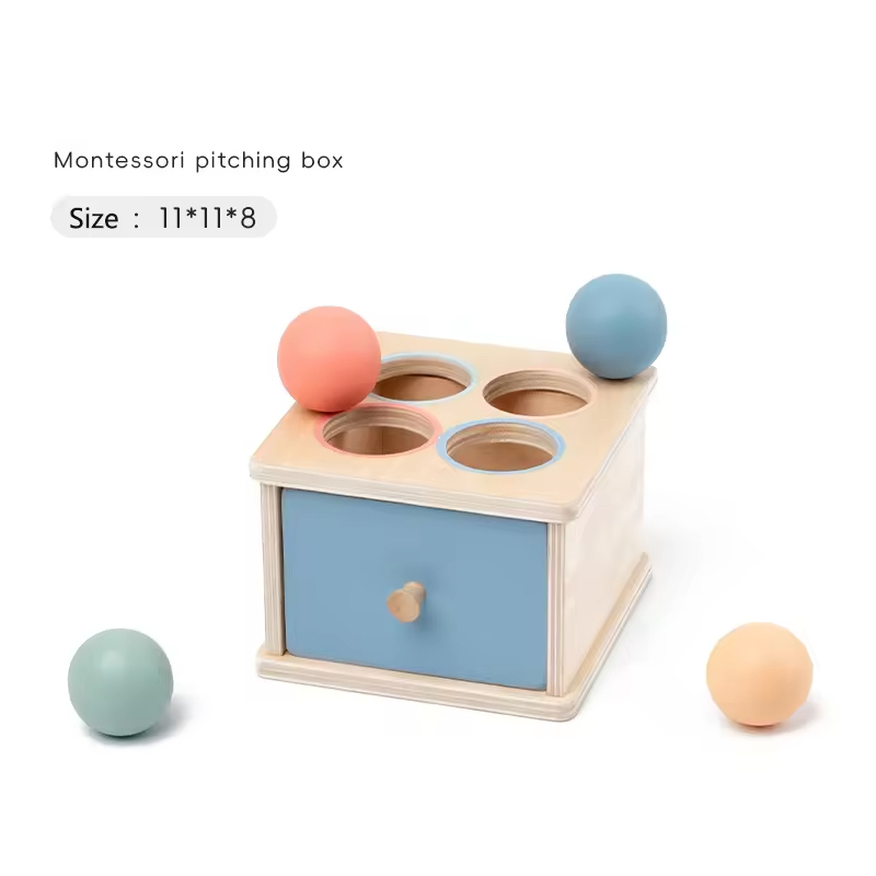 Color shape sorting box [pitching style]