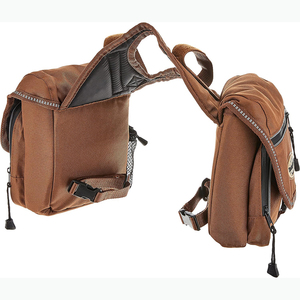 TrailMax Vintage moto sac en plein air équitation motard côté sac Batik toile cheval cuir porte-documents mode hommes sac à bandoulière - Product Image 2