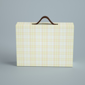 Hộp Bao Bì Va Li Giấy Sang Trọng Chất Lượng Cao Tùy Chỉnh Hộp Quà Tặng Va Li Các Tông Màu Trắng Cho Trẻ Em - Product Image 1