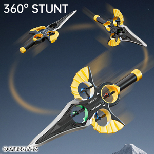 बच्चों के लिए फोम रोटेशन स्टंट इशारे रिमोट नियंत्रित फ्लाइंग तलवार ड्रोन खिलौना - Product Image 4