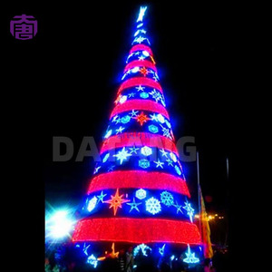 Luces Decorativas para Árboles de Navidad para Grandes Proyectos y una Disposición Visual Coherente en Grandes Sitios Comerciales Navideños - Product Image 5