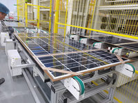 Nouvellement 1000W verre trempé demi-cellule Module de panneau solaire 23.3% efficacité hors réseau PV puissance batterie charge bateau caravane RV