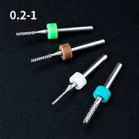 Outils de laboratoire dentaire, mini-fraise en carbure de tungstène, graveur CNC, fraiseuse pour circuits imprimés