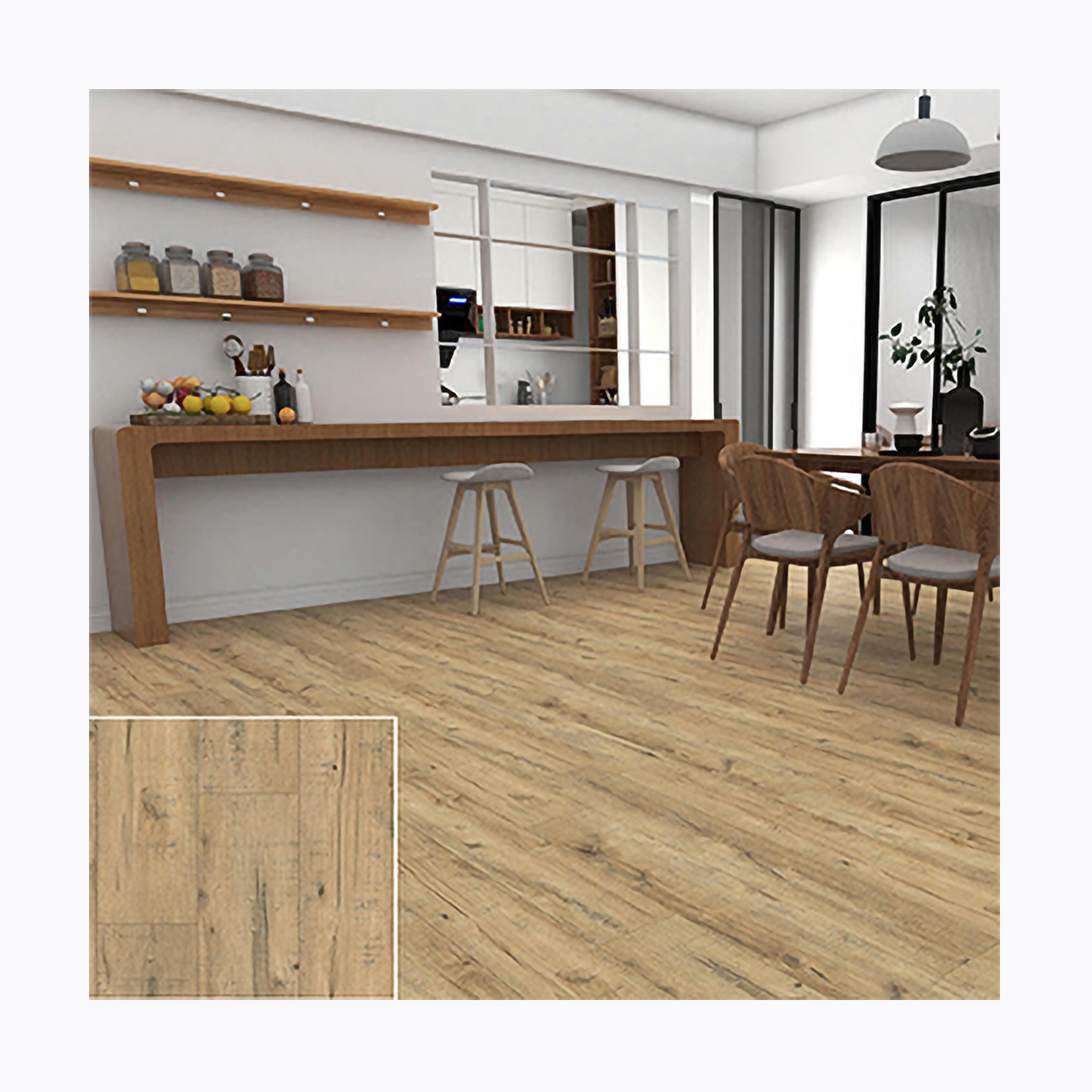 MGM88007-003 de plancher de serrure de spc