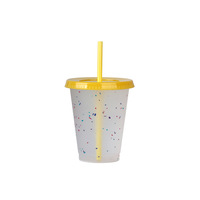 Gobelets promotionnels en plastique blanc jetables de 16 oz, professionnels, fabriqués en Chine, en PP durable, personnalisables avec logo pour la rentrée scolaire