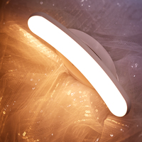 Lampe de bureau Jopree K15 pour beauté, design souriant - 10W, CRI élevé, mémoire automatique pour Zoom/Streaming, température de couleur réglable, portable
