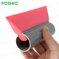 Foshio Professional 5.5 pouces outil de teinte de voiture enveloppe de fenêtre Turbo raclette en caoutchouc