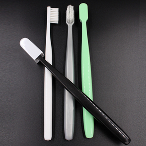 Vente en gros de brosse à dents en plastique nano jetable à manche transparent pour enfants avec logo - Product Image 1
