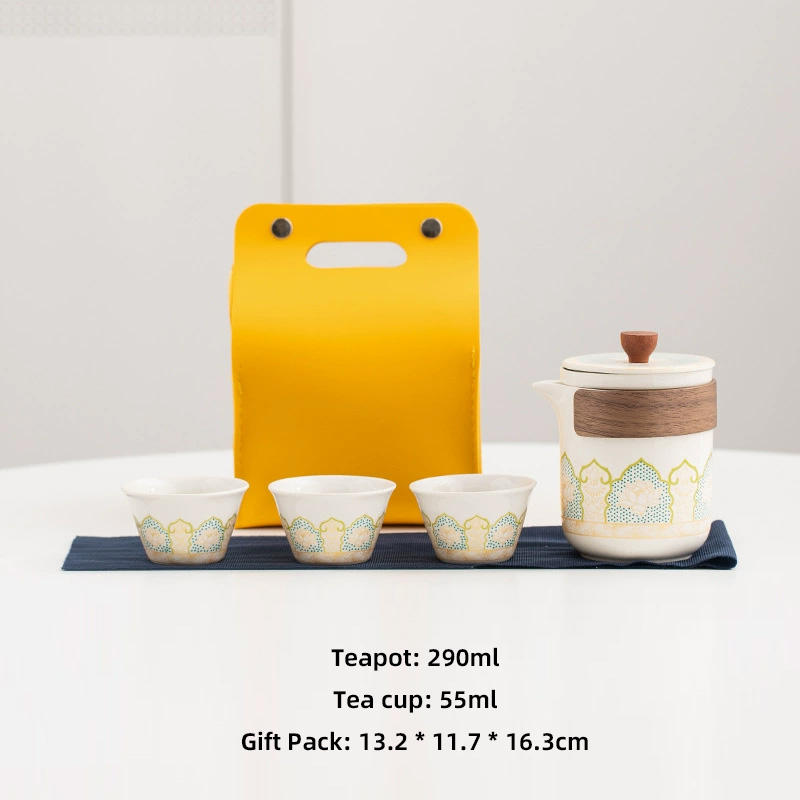 blanc (1 pot+3 tasses) - sachet jaune