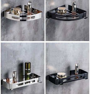 Newest Hot Sales Modern Corner Stainless Steel Bathroom <strong>Shower</strong> <strong>Caddy</strong> &amp; Organizer - Product Image 4