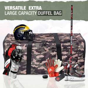 Free sample Custom logo and Color <b>Hockey</b> <b>Equipment</b> Bags Sports Gear Storage <b>Ice</b> <b>Hockey</b> Sports Travel Bag Gym Carry Backpack - Product Image 4