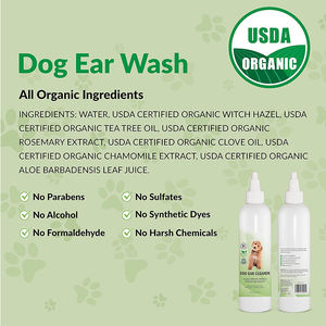 プライベートラベルの犬の耳クリーナーソリューションは、犬の臭いとワックスのペットの耳薬を取り除きます - Product Image 5