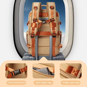 Sac de voyage d'affaires personnalisé pour ordinateur <span class=keywords><strong>portable</strong></span>, sac de week-end, sac à dos approuvé par les compagnies aériennes avec compartiment à chaussures - Product Image 6