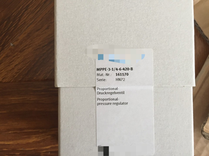 1 adet Yeni Mppe-<span class=keywords><strong>3</strong></span>-1/4-6-4wbr20-b 161170 Oransal Regülatör - Product Image 1