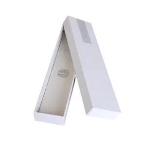 Joyero de papel de cartón de lujo con logotipo personalizado embalaje al por menor pendiente collar pulsera