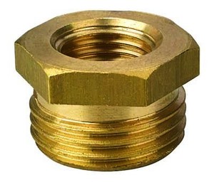 1/2บูชเหล็กรูปหกเหลี่ยมเกลียวตัวผู้/ตัวเมียสลักเกลียวจีน1/8 - Product Image 2