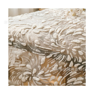 Light French Style Lace <b>Tablecloth</b> <b>Round</b> Printed Polyester Home Use - Product Image 5