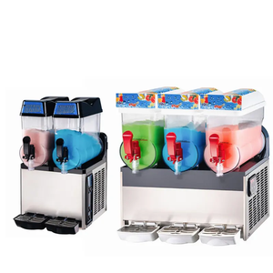 Slushy Machine Granita Commercial 12L Ice Daiquiri Slash 12 Bebidas congeladas <span class=keywords><strong>Margarita</strong></span> Smoothie Slushie Machine Portable Drink Maker - Product Image 2