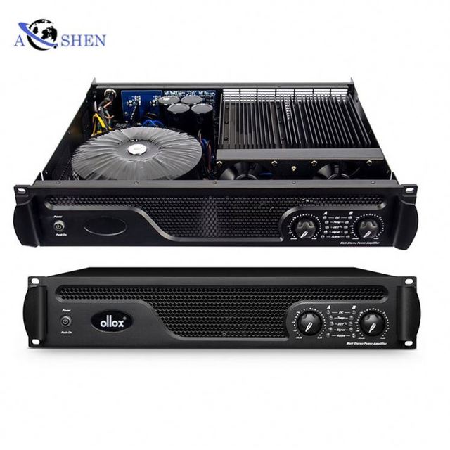 Factory Sale X7000 2x2000W 2ohm Multi Audio Power Amplifier Input Connection Socket Professional Digital Amplifier for Stage