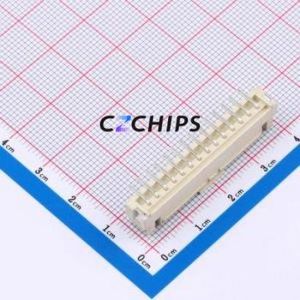 BX-HA2.54-14PLT Wire-to-Board Pin Header SMD,P=2.5mm Connector 1x14P 2.5mm Vertical Mount XHB - Product Image 2