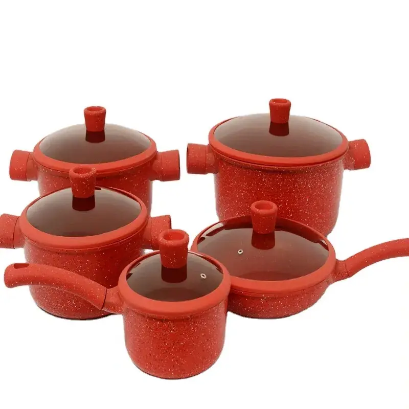 Wholesale Kitchen High Quality Pots And Pans Casserole Set Nonstick