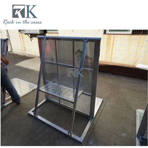 Barrière de sécurité pliable en aluminium anti-explosion pour événements, clôture d'isolation de scène, garde-corps de sécurité pour concerts - Product Image 3