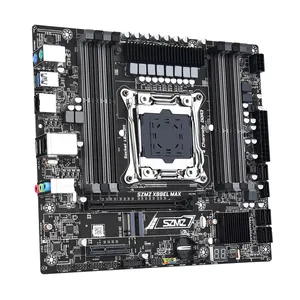 New design X99 chipset LGA2011-3 socket x99 ddr3 gaming motherboard supports quad channel DDR3 8 slots ram