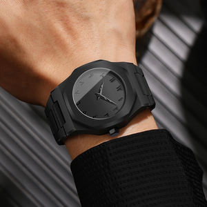 Montre pour homme Binbond, simple, tendance, décontractée, ultra-fine, polyvalente, avec calendrier, étanche, en acier inoxydable, montre de sport - Product Image 3