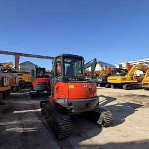 รถขุด KUBOTA KX057 ขนาด 5.7 ตัน บุ้งกี๋ 0.21 เมตร กำลัง 33.8 กิโลวัตต์ รุ่นปี 2020 พร้อมหัวเจาะ - Product Image 2