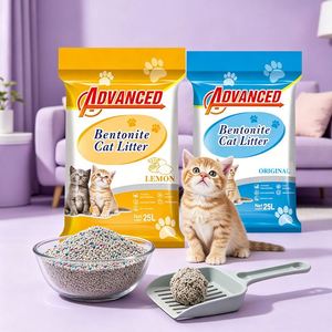 Litière pour chat anti-odeur, forte absorption, 99 % sans poussière, charbon actif, haute qualité, fabricant de litière pour chat - Product Image 1