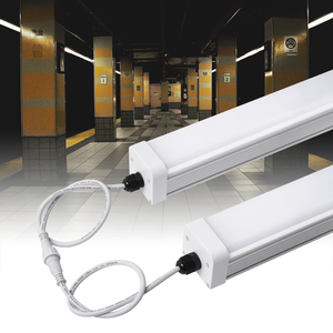 Lonyung <span class=keywords><strong>Tri</strong></span> bằng chứng đèn 0.6m .2M 1.5m 2.4m IP65 không thấm nước <span class=keywords><strong>Batten</strong></span> ánh sáng bề mặt gắn linkable 60W 120W <span class=keywords><strong>LED</strong></span> triproproof ánh sáng - Product Image 1