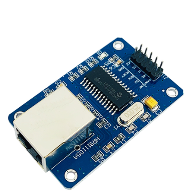 ENC28J60 Network Module SPI Interface Ethernet Microcontroller Development Board Supporting Module