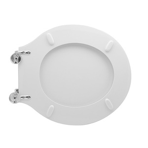 Abattant de toilettes allongé à dégagement rapide pour Sbordoni Palladio White Vase, fermeture douce avec télécommande, en résine de bois - Product Image 3