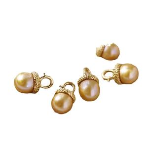 Collar de Jade Estilo Piña de Pino en Plata S925 WENCHI, Cuentas de 10-15mm, Accesorios DIY, Perlas Sueltas, Modelo 10524, China - Product Image 5