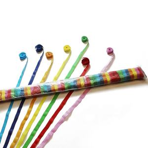 Colorido al por mayor prueba de confeti de papel de tejido streamer <span class=keywords><strong>2</strong></span>,5 cm * 10m para cualquier fiesta - Product Image 1