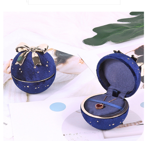 Échantillon gratuit Personnalisé Pleine Étoile Bijoux Bague De Mariage <span class=keywords><strong>Boîte</strong></span> D'emballage - Product Image 3