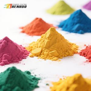 Peinture en poudre résistante à la corrosion RAL3020 <span class=keywords><strong>7035</strong></span> 9005 Revêtement en poudre protecteur pour acier architectural Fenêtre - Product Image 4